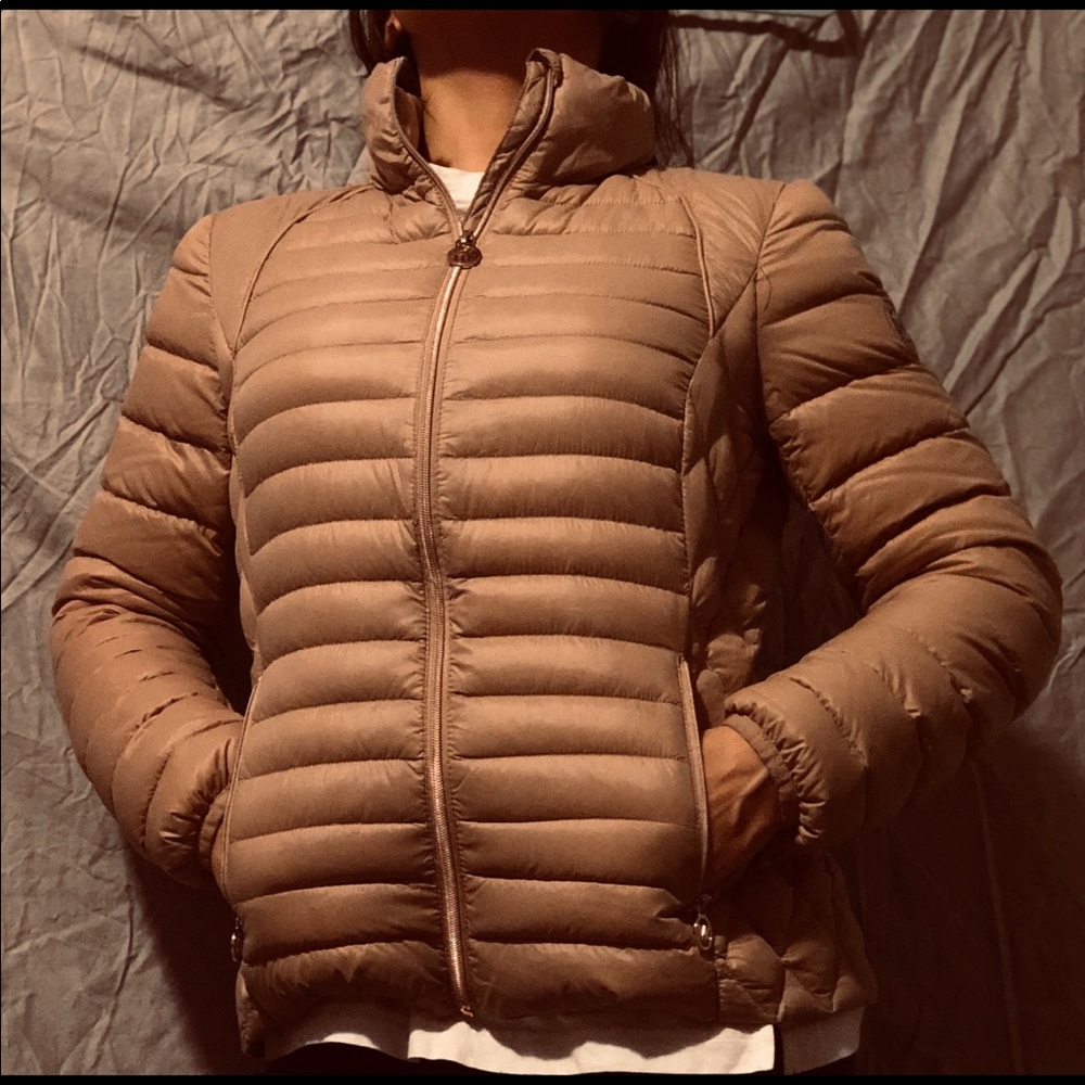Michael Kors puffer jacket.
